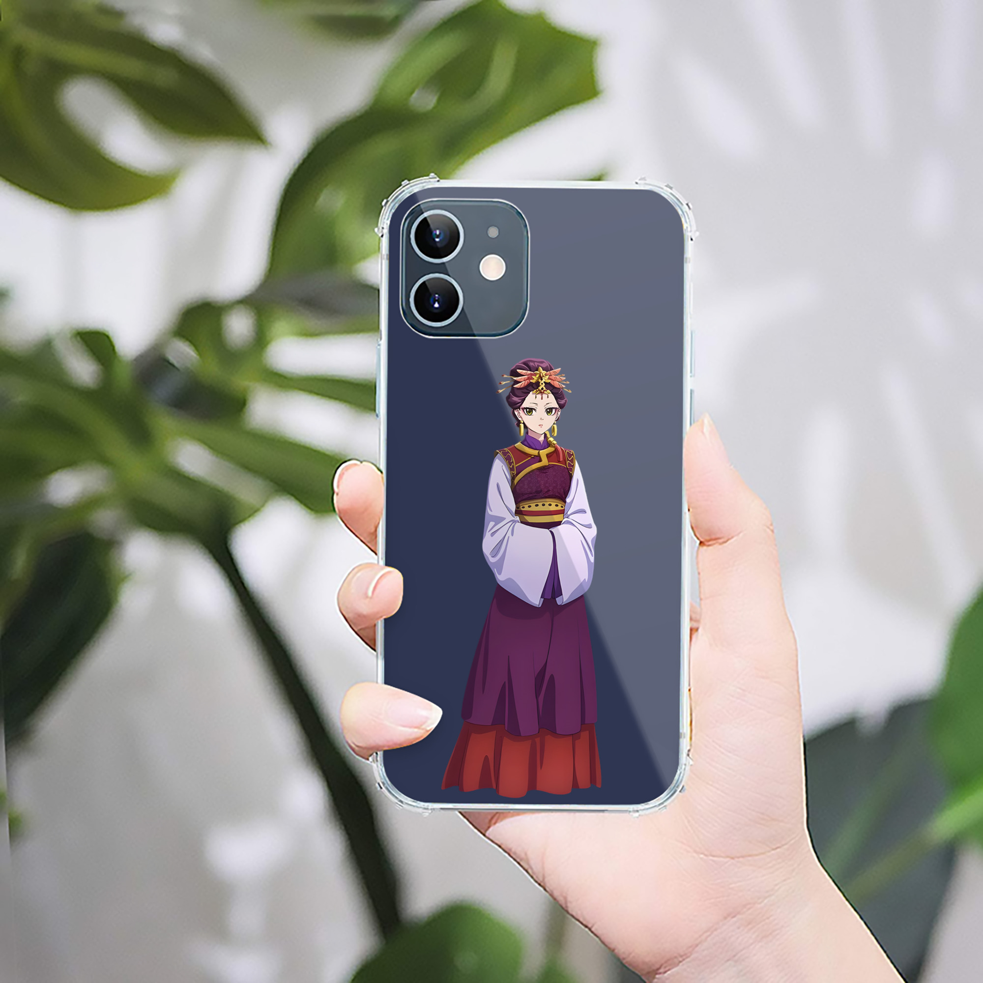（画像用） 薬屋のひとりごと The Apothecary Diaries 【iPhone 12シリーズ対応】透明スマホケース（クリアソフトケース）